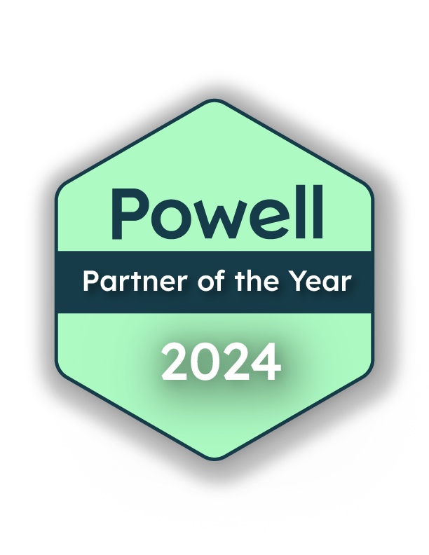Powell 2024 North America Partner of the Year badge